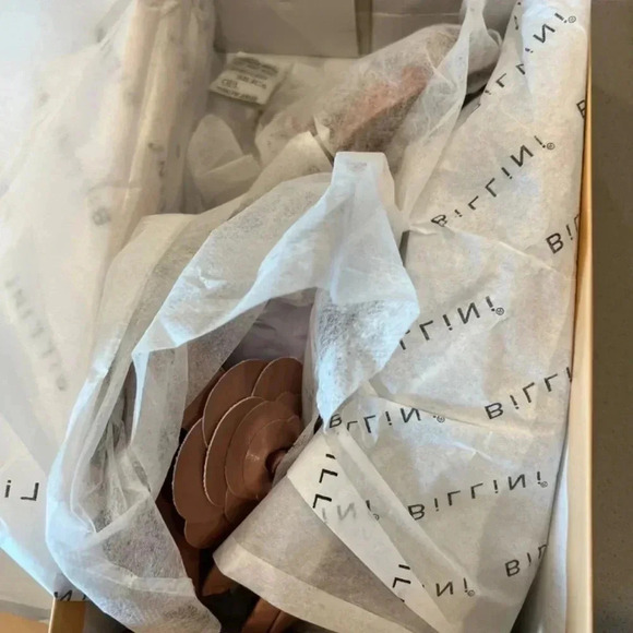 Altar'd State Mia Bertini Pink Lorey Sandals Size 10 - Picture 10 of 10